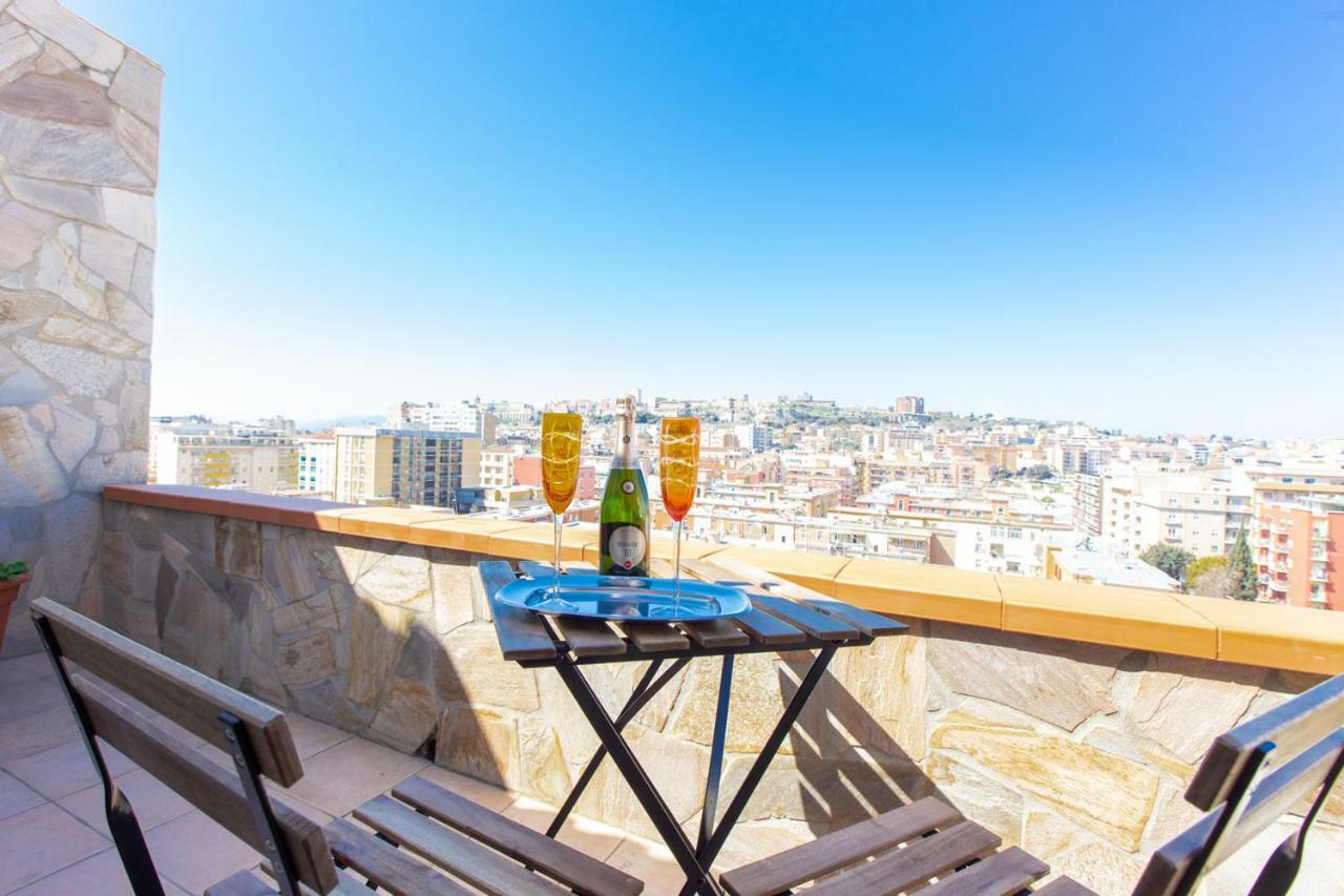 Cagliari Upper House Villa Bagian luar foto
